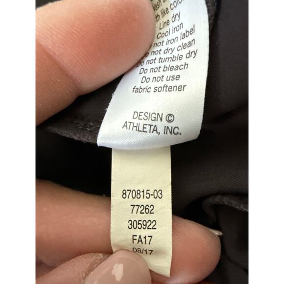 Athleta Stellar Tights Womens Size XXS in Espresso - Picture 9 of 9